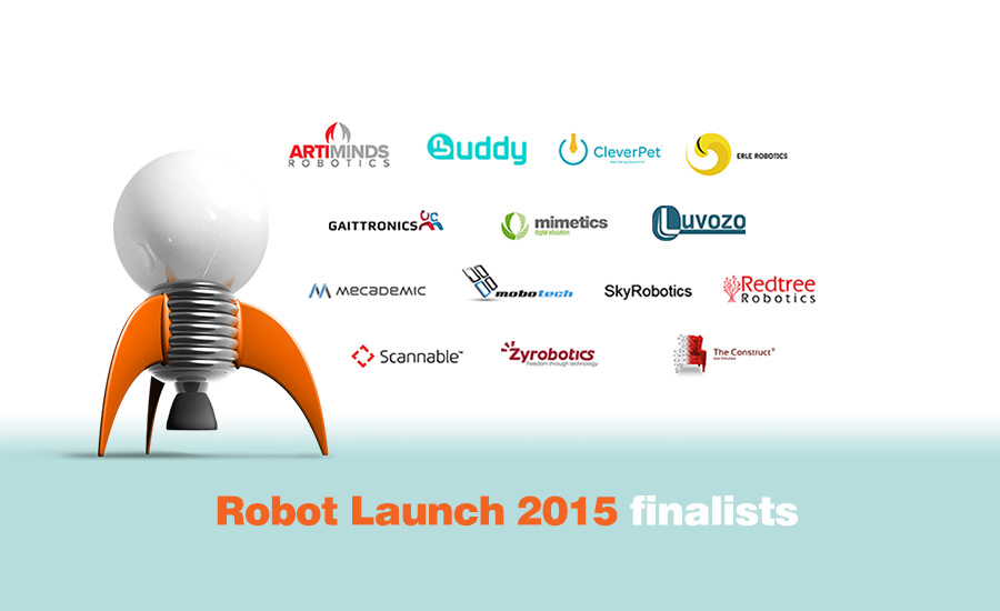 THE CONSTRUCT WON AT ROBOT LAUNCH 2015 MORE THAN 10O STARTUPS