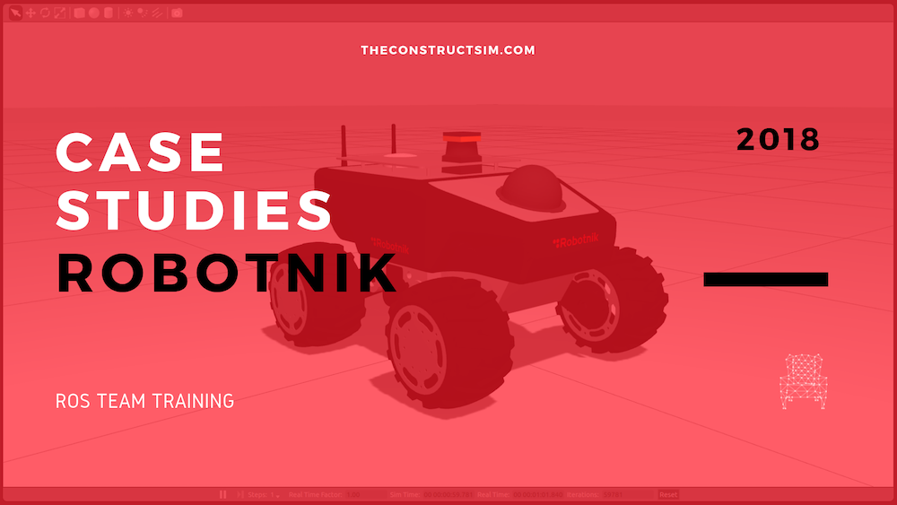 Case Studies of Robotnik ROS Team Training