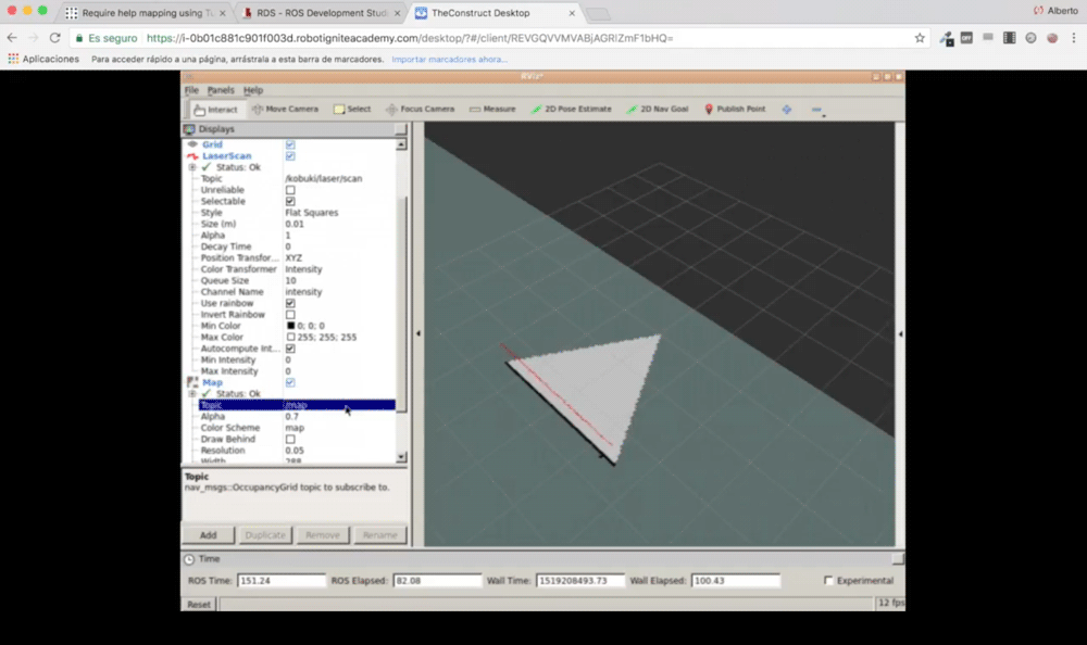 [ROS Q&A] 106 – Laser Frame doesn’t exist error in Navigation