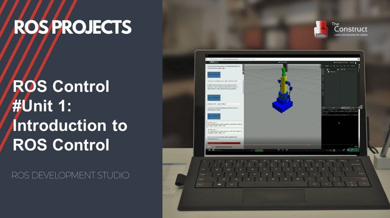 ROS Control Tutorials (using Gazebo robot simulation)