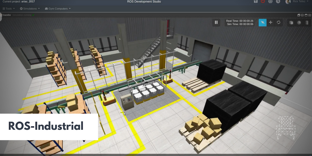 ros-indutrial-robot-gazebo-simulation