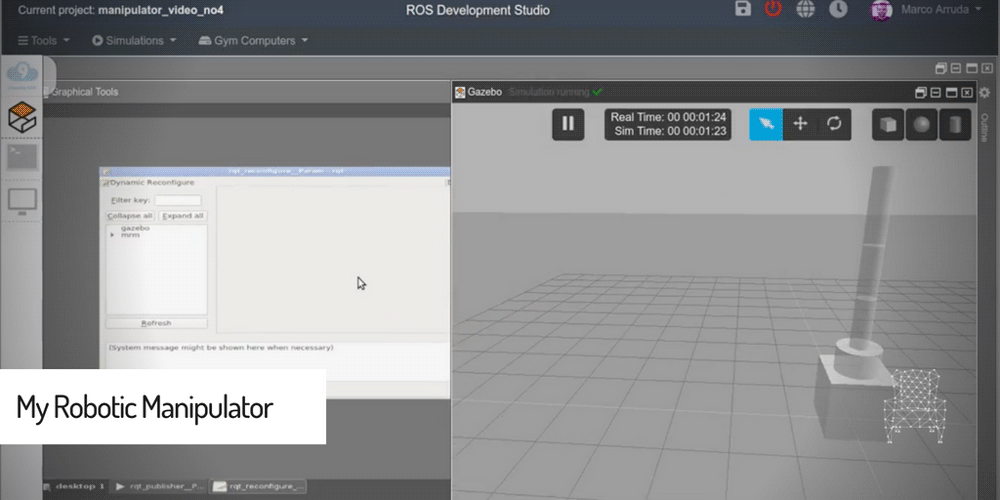 [ROS Projects] – My Robotic Manipulator – #Part 5 – ROS Controllers and XACRO