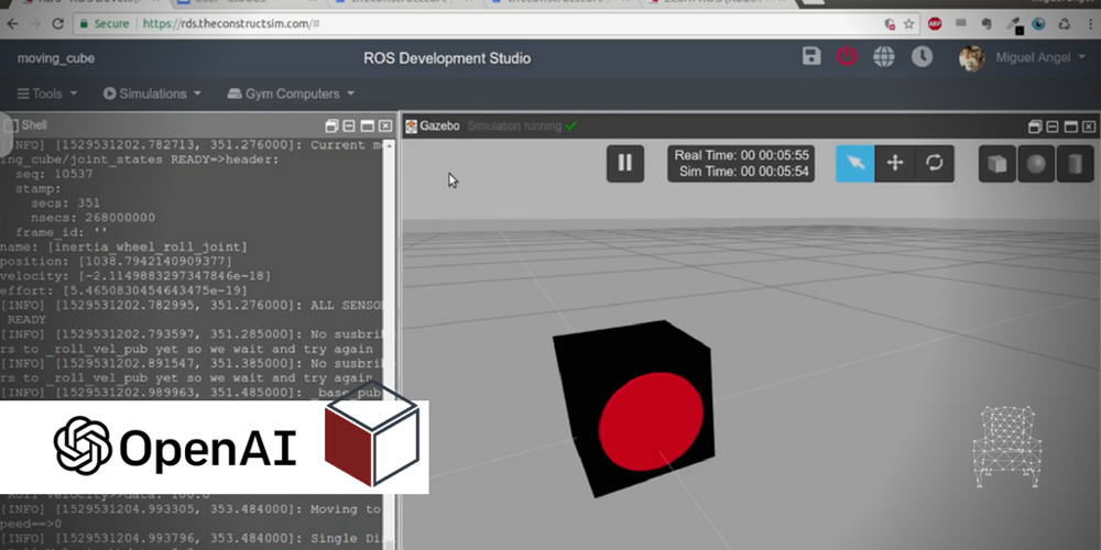 [ROS Projects] OpenAI with Moving Cube Robot in Gazebo Step-by-Step Part2