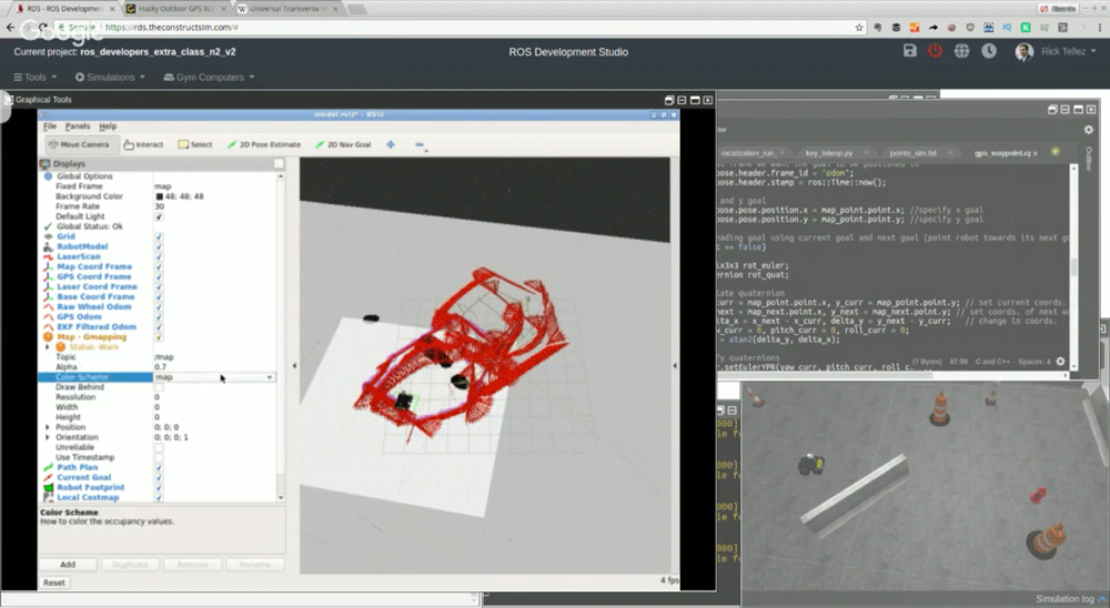 ROS Extra Class: How to use GPS to do autonomous robot navigation?