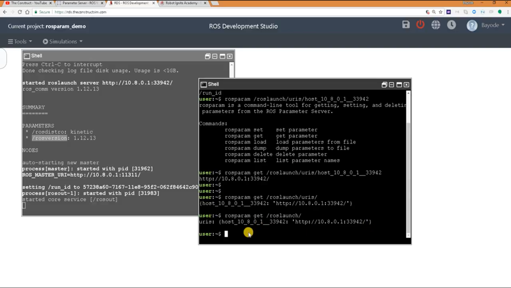 What is ROS Parameter Server?