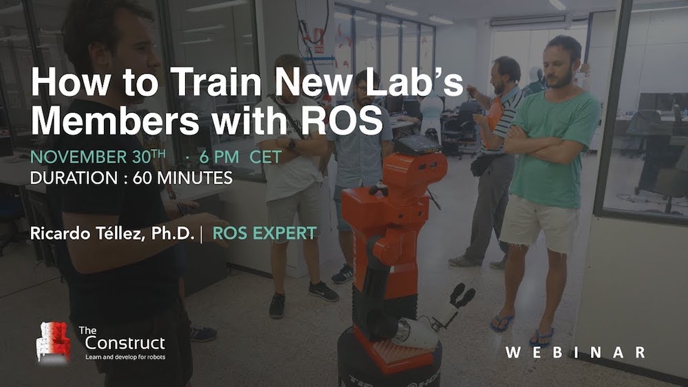 Webinar | How To Train Your Lab Interns’ ROS Skills