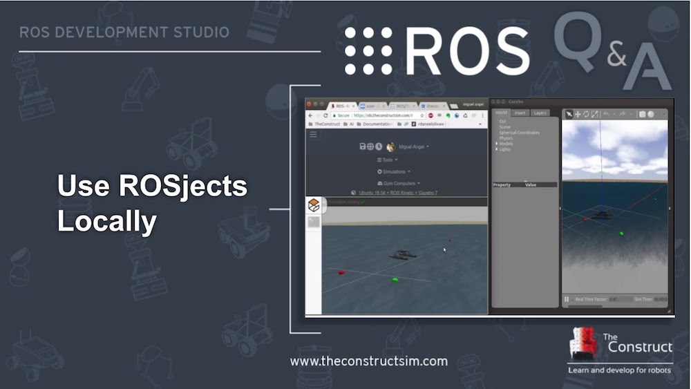 [ROS Q&A] 153 Use ROSjects locally