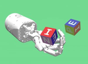 Simulated Hand OpenAI Manipulation Experiments