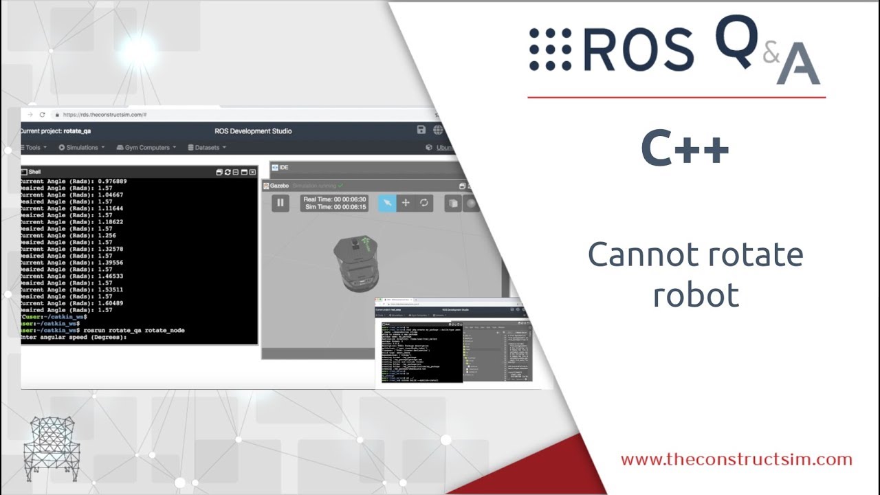 [ROS Q&A] 177 – Cannot rotate robot (C++)
