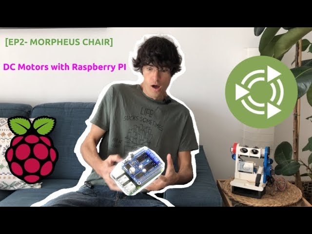 [Morpheus Chair] Move DC Motors for a robot with RaspBerryPi Episode 2