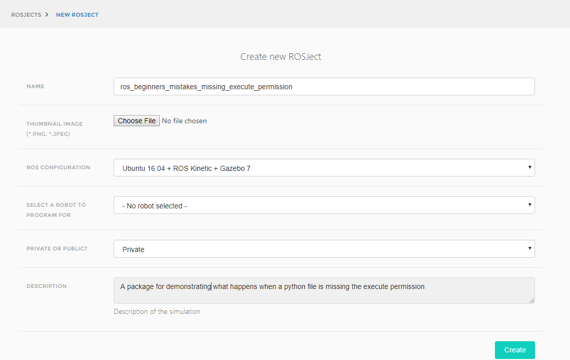 [ROS Beginner Mistakes] – 1. Missing execute permission on the Python file