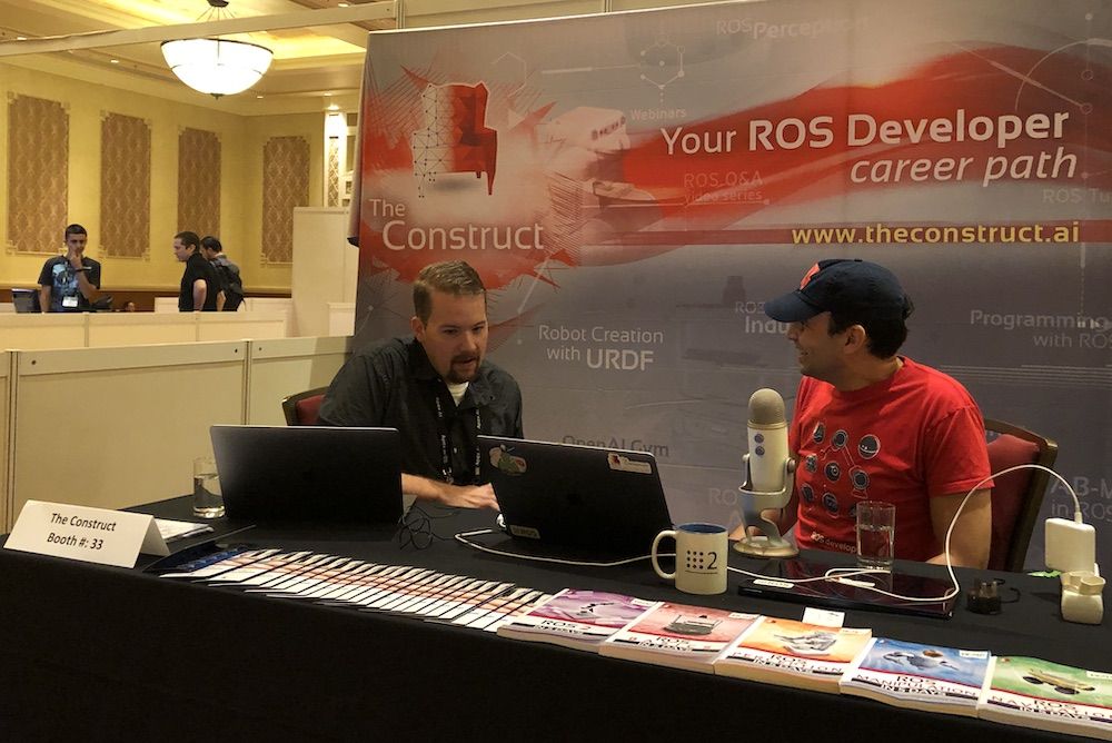 Interviewing Michael Ferguson from Botnuvo for the ROS Developers Podcast