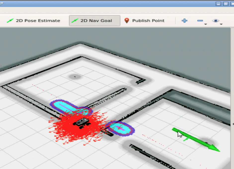 RViz 3D Nav Goal - ROS Mini Challenge