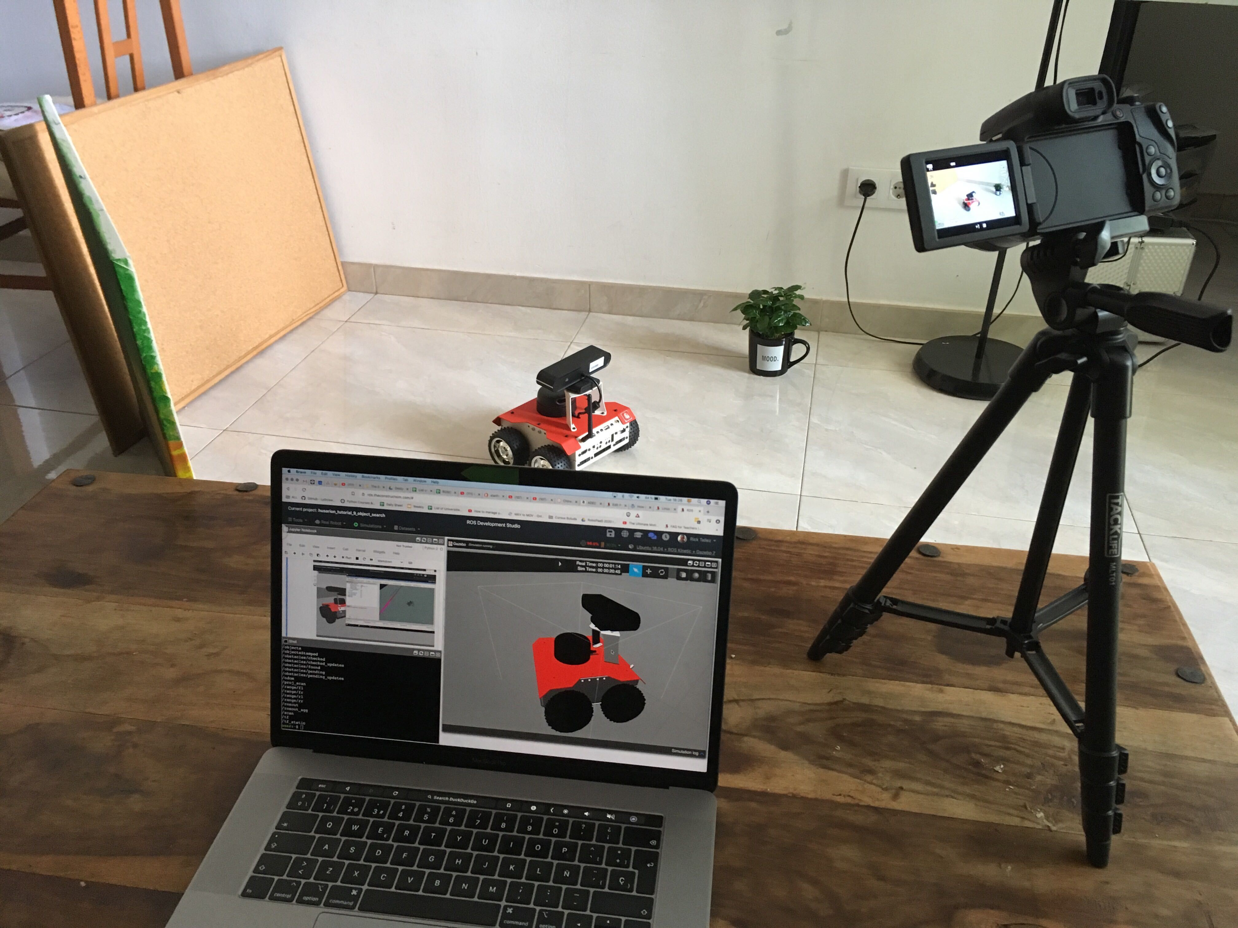 Teaching Robotics to University Students from Home