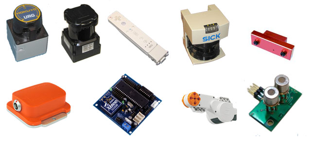 A list of ROS2 supported sensors for robots