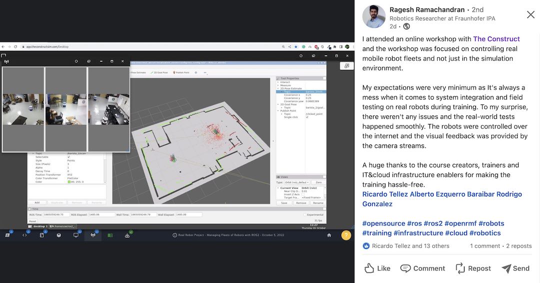 Testa Simulation in Webots