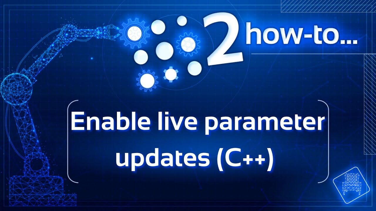 Learn how to enable live parameter updates in ROS 2 (C++)
