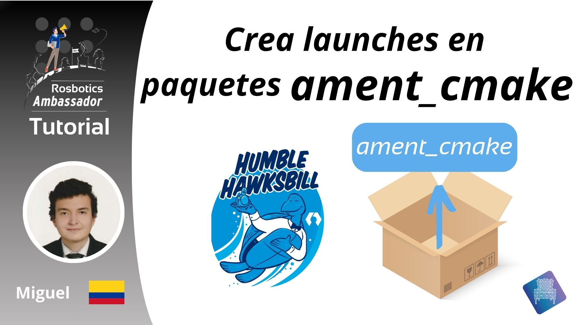 Launch files en paquetes de C++ ROS 2 Humble – ROS Spainish Tutorial