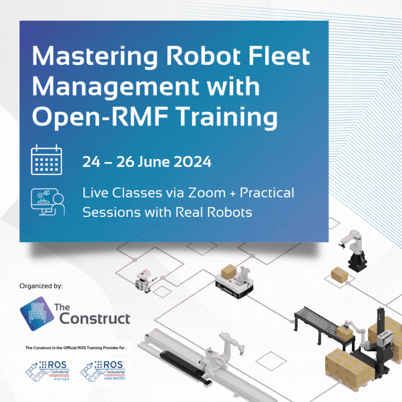 Mastering Robot Fleet Management with Open-RMF Training by The Construct