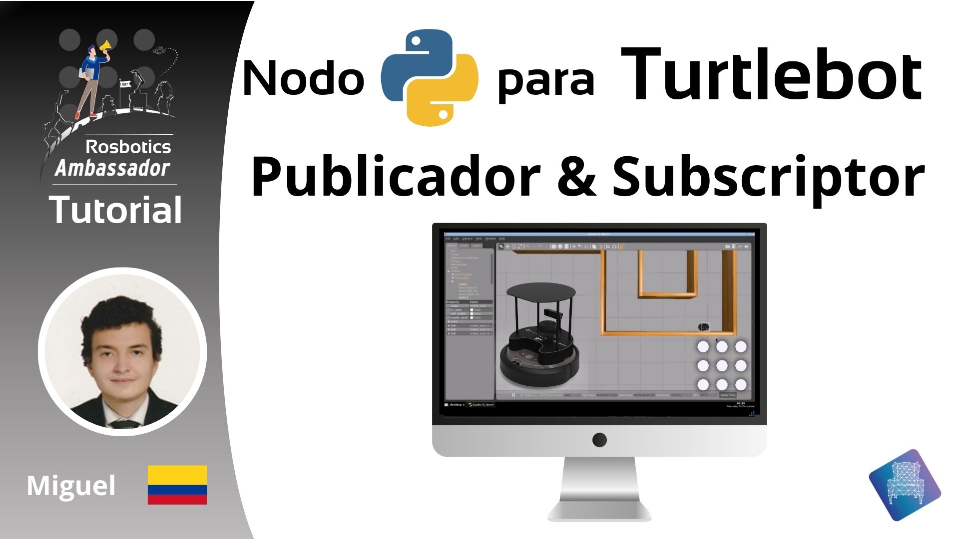 Como crear publicador y suscriptor para turtlebot 3 – Spanish ROS Tutorial