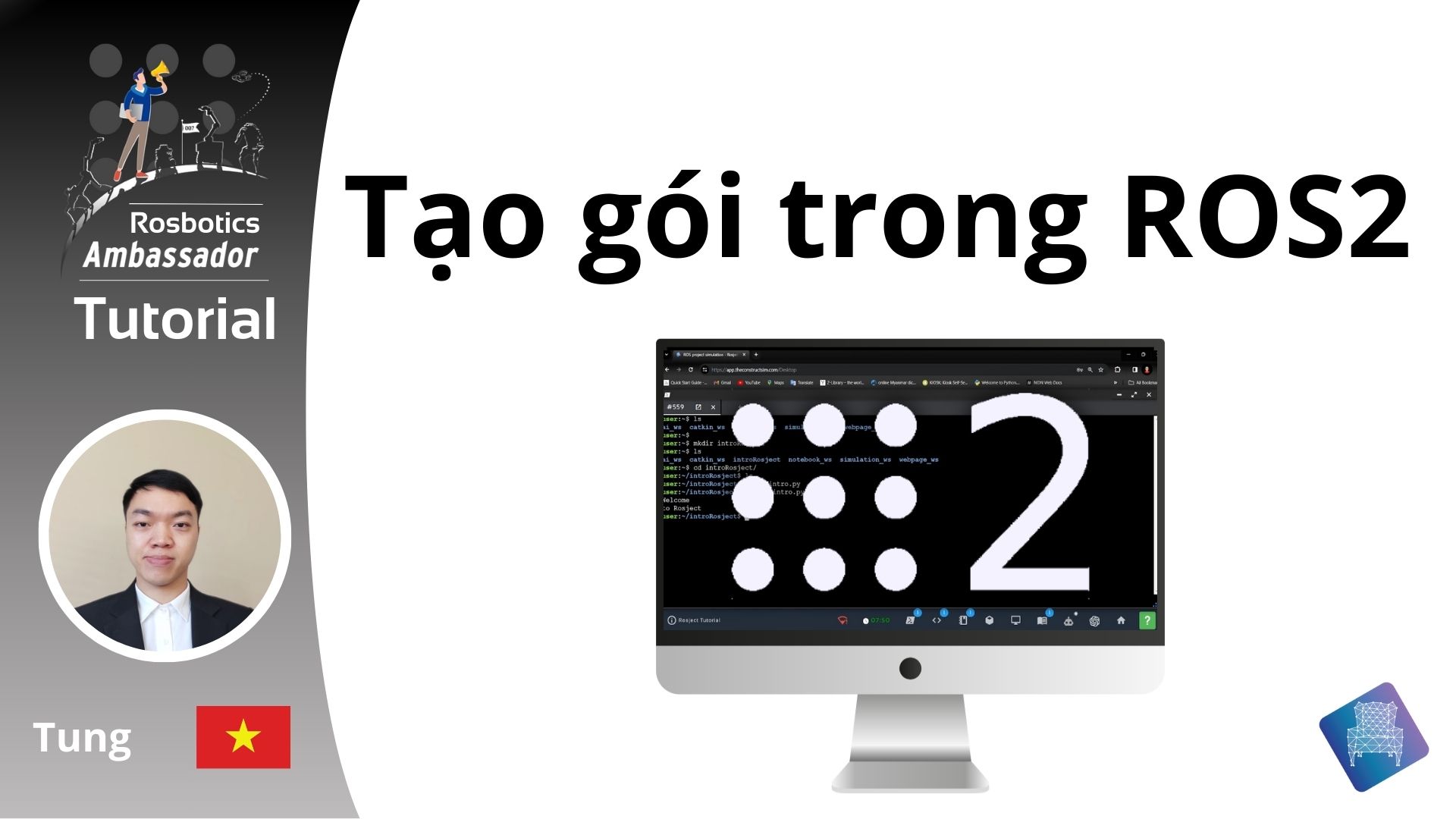 Cách tạo gói ROS2 vững chắc – Vietnamese ROS Tutorial