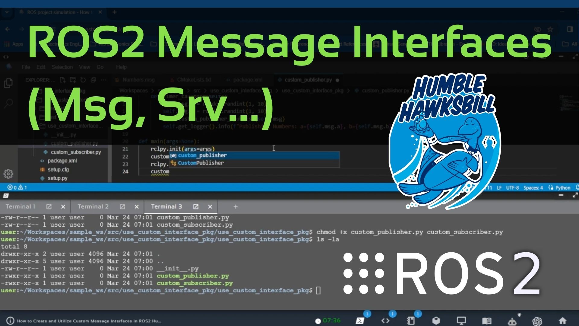 ROS2 Message Interfaces: Ano at Paano Gamitin ang mga Ito – ROS Filipino Tutorial